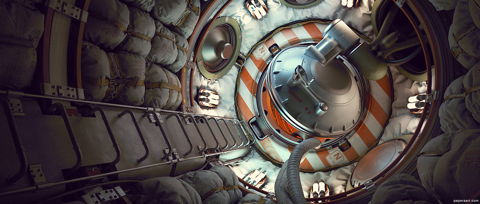 Stunning 3d Sci Fi Design By Paul Pepera 3d Artist